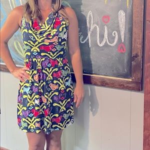 NWT Judith March midi dress w/birds